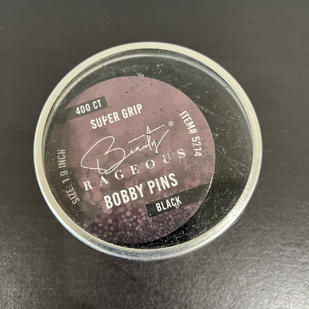 Black Bobby Pins 400ct
